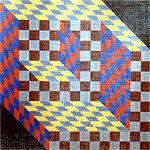 Adapted from Vasarely #1 Canvas