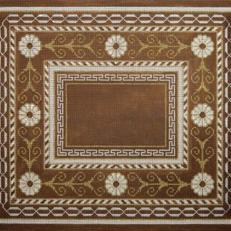 Large Brown Borders with Chain Tallit