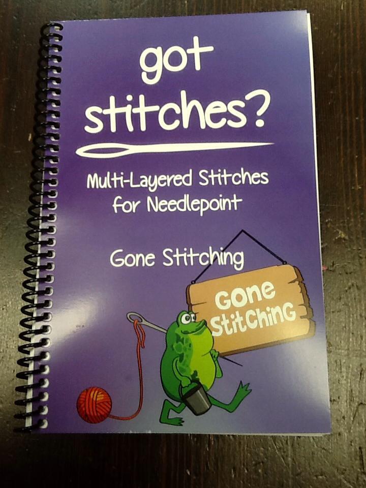 Needlepoint Stitch reference Book Got Stitches Multi-layered by Gone Stitching 