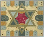 Star with tablets Tallit
