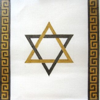 Silver and Gold Borders Tefillin