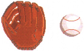 Baseball Glove Tooth Fairy Pillow