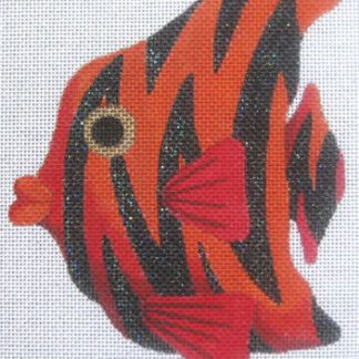 Red/Black Striped Fish